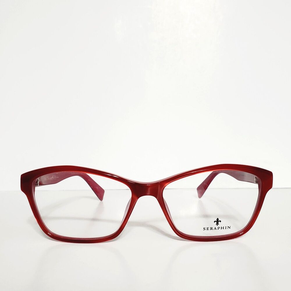 Womens Seraphin By OGI Daiquiri Eyeglasses Frames & Case 55-15-140 Made In Japan